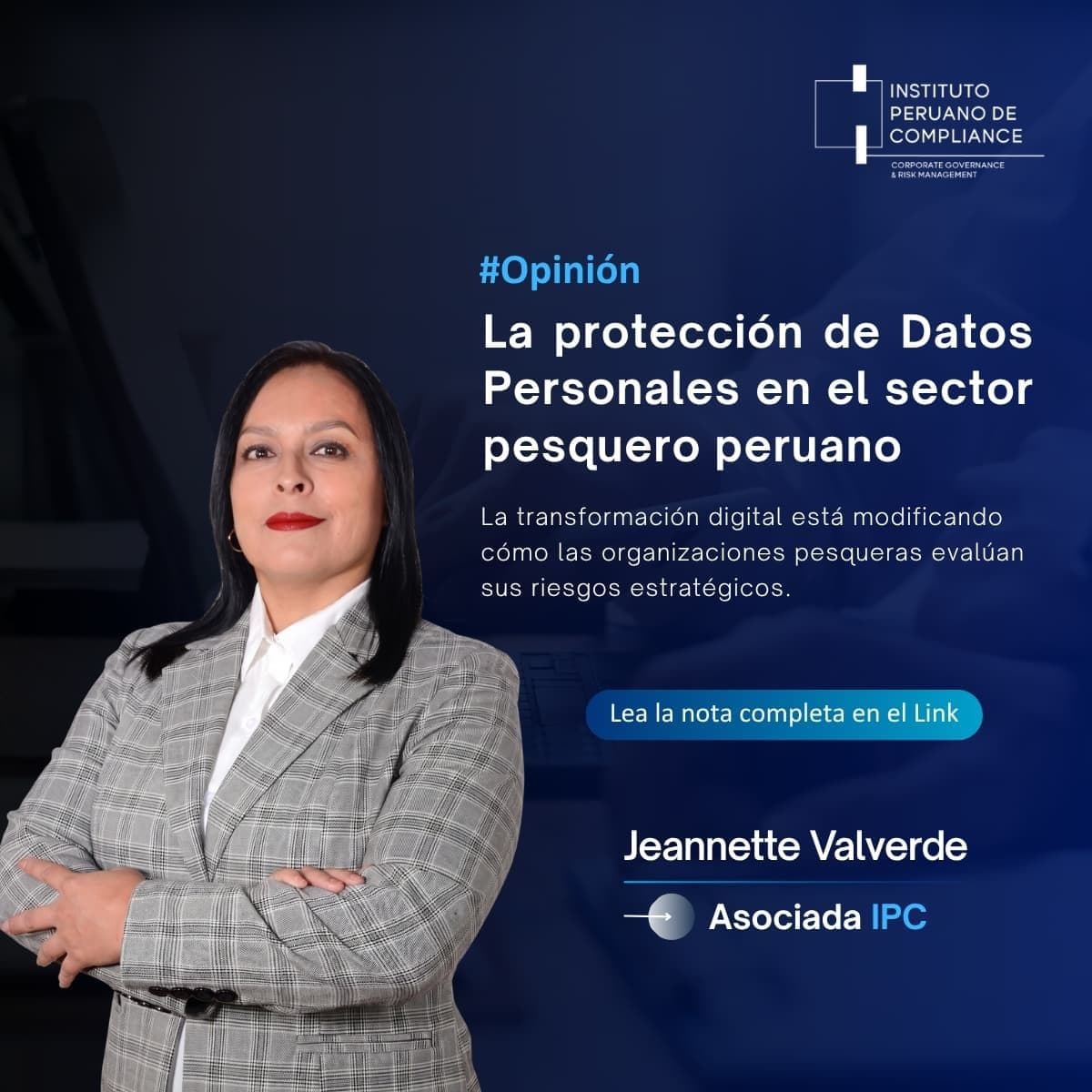 La protección de Datos Personales en el sector pesquero peruano.