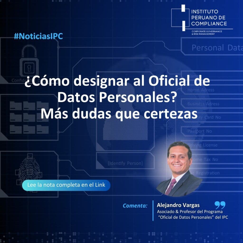 ¿Cómo designar al Oficial de Datos Personales? Más dudas que certezas