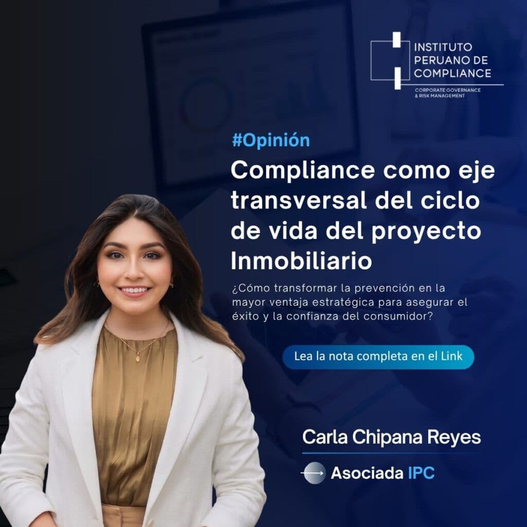 Compliance en el sector inmobiliario: el cumplimiento como eje transversal durante todo el ciclo de vida del proyecto