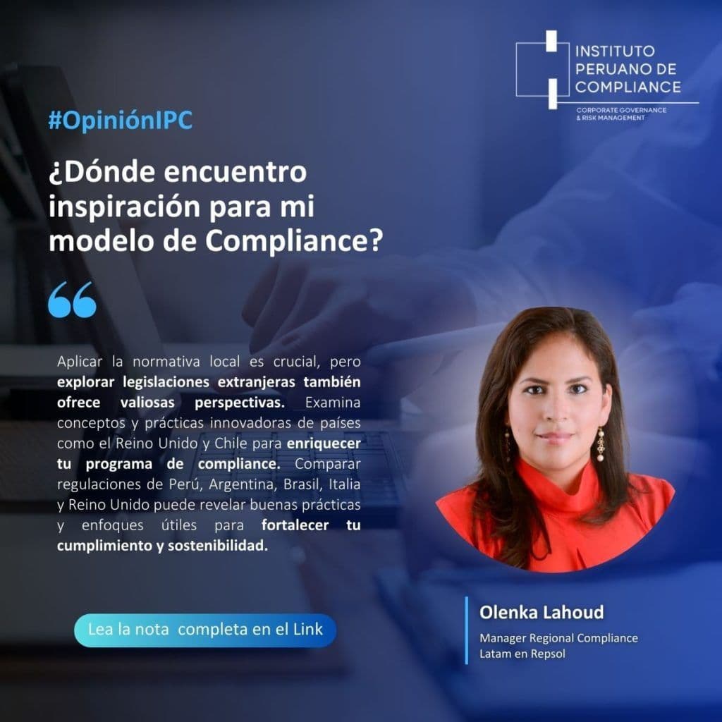 ¿Dónde encuentro inspiración para mi modelo de Compliance?