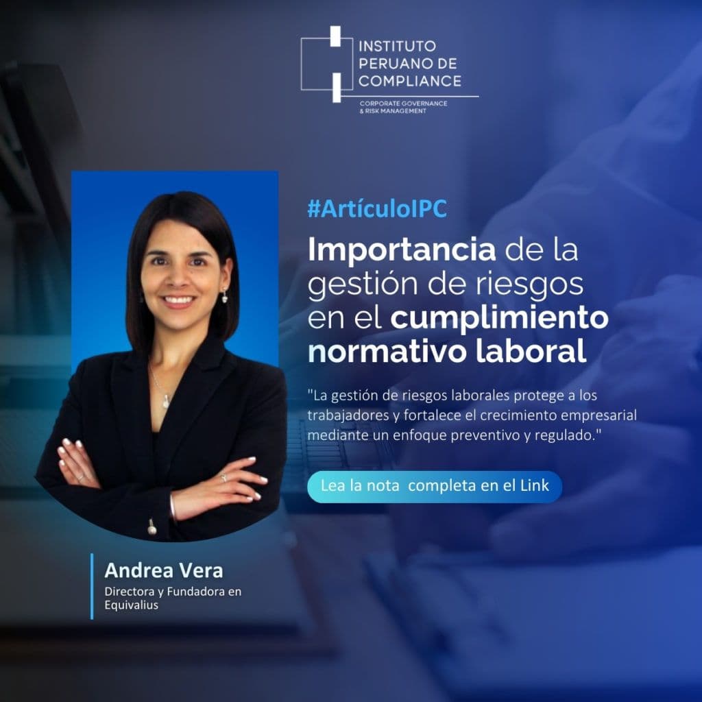 Importancia de la gestión de riesgos en el cumplimiento normativo laboral