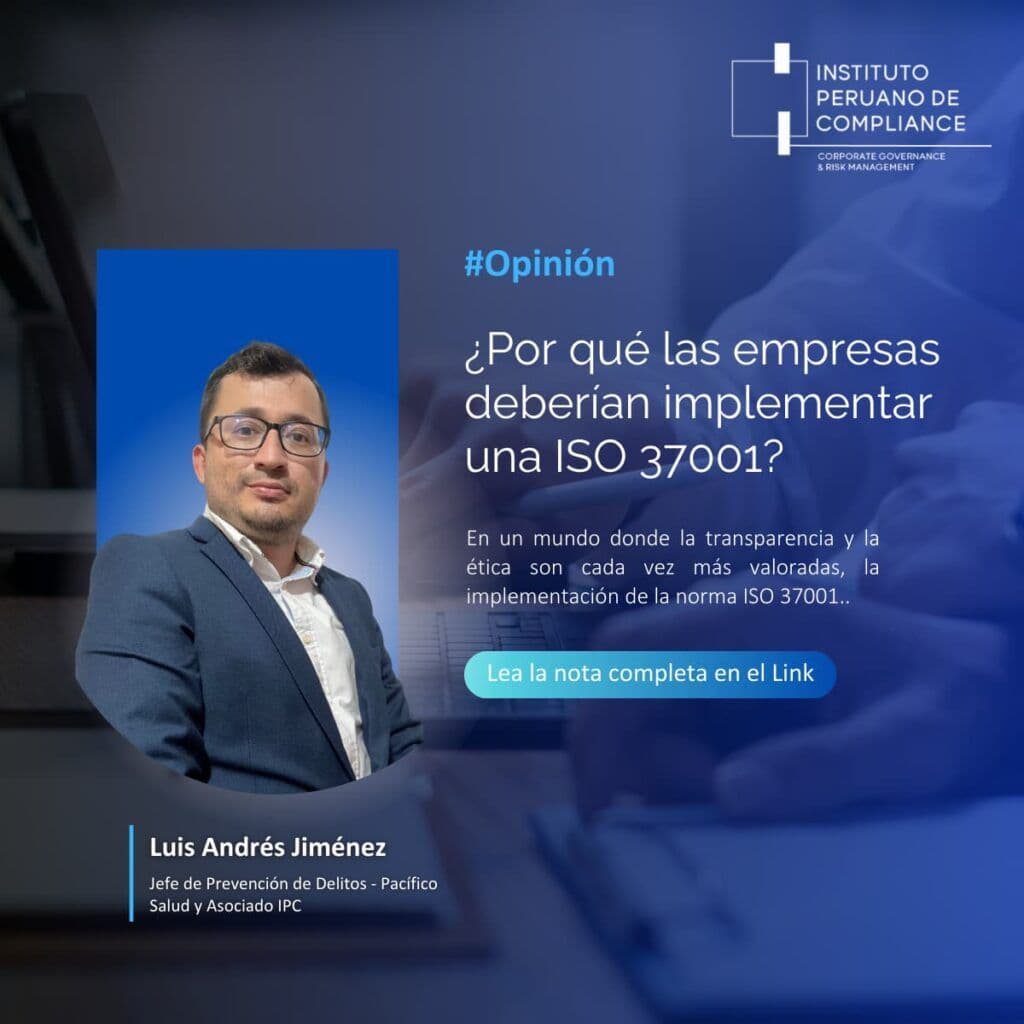 ¿Por qué las empresas deberían implementar una ISO 37001?